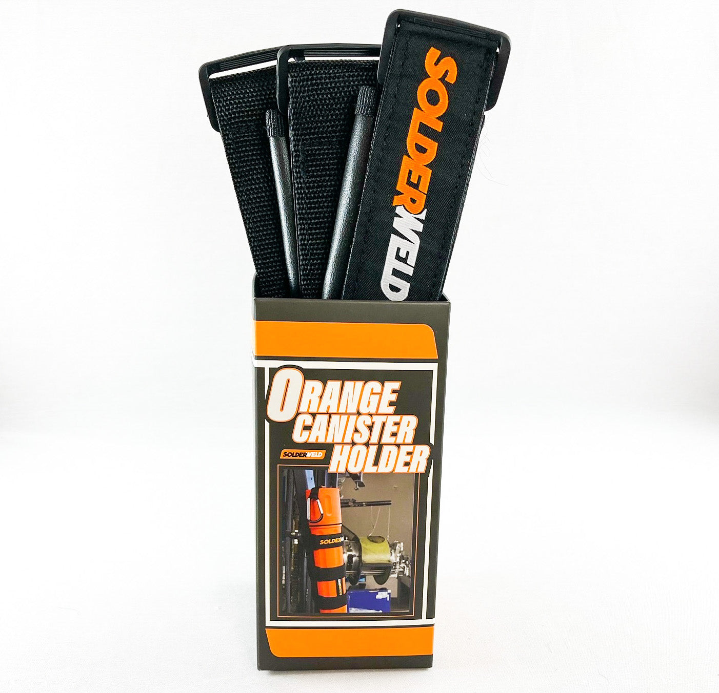 Orange Canister Holder*