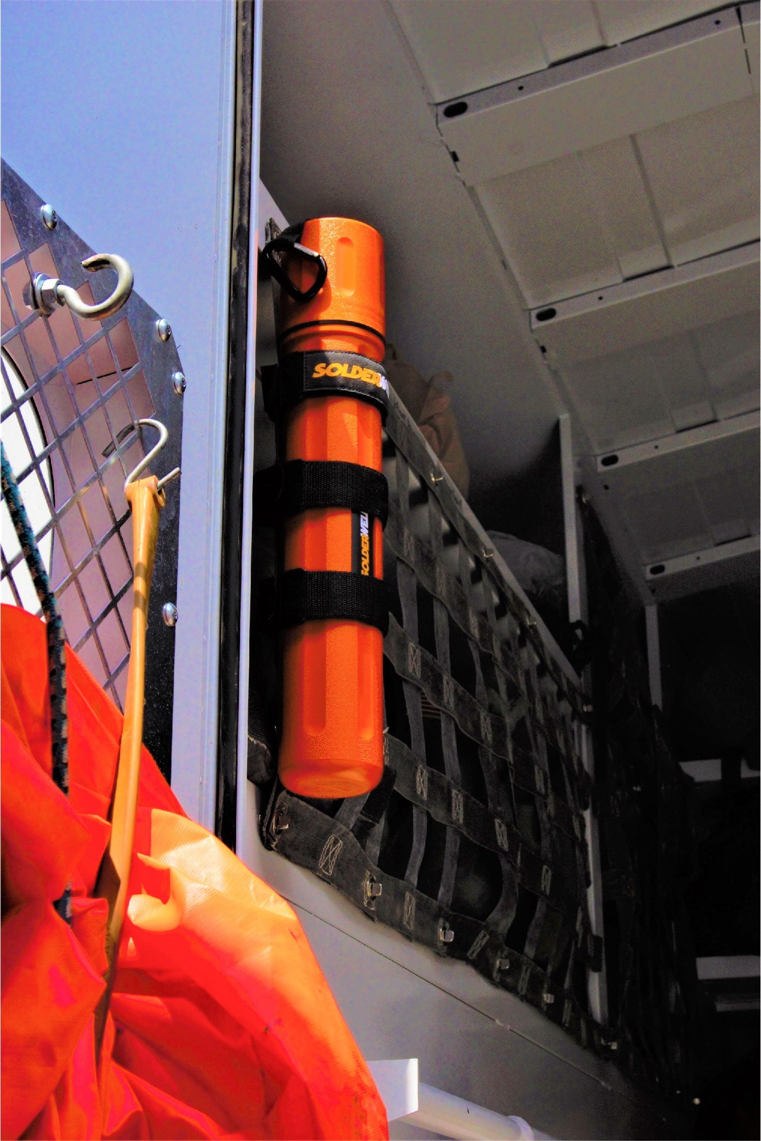 Orange Canister Holder*