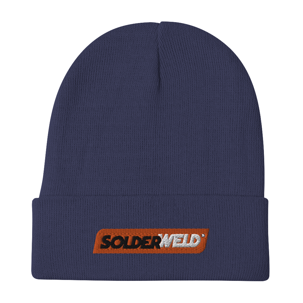SolderWeld Embroidered Beanie