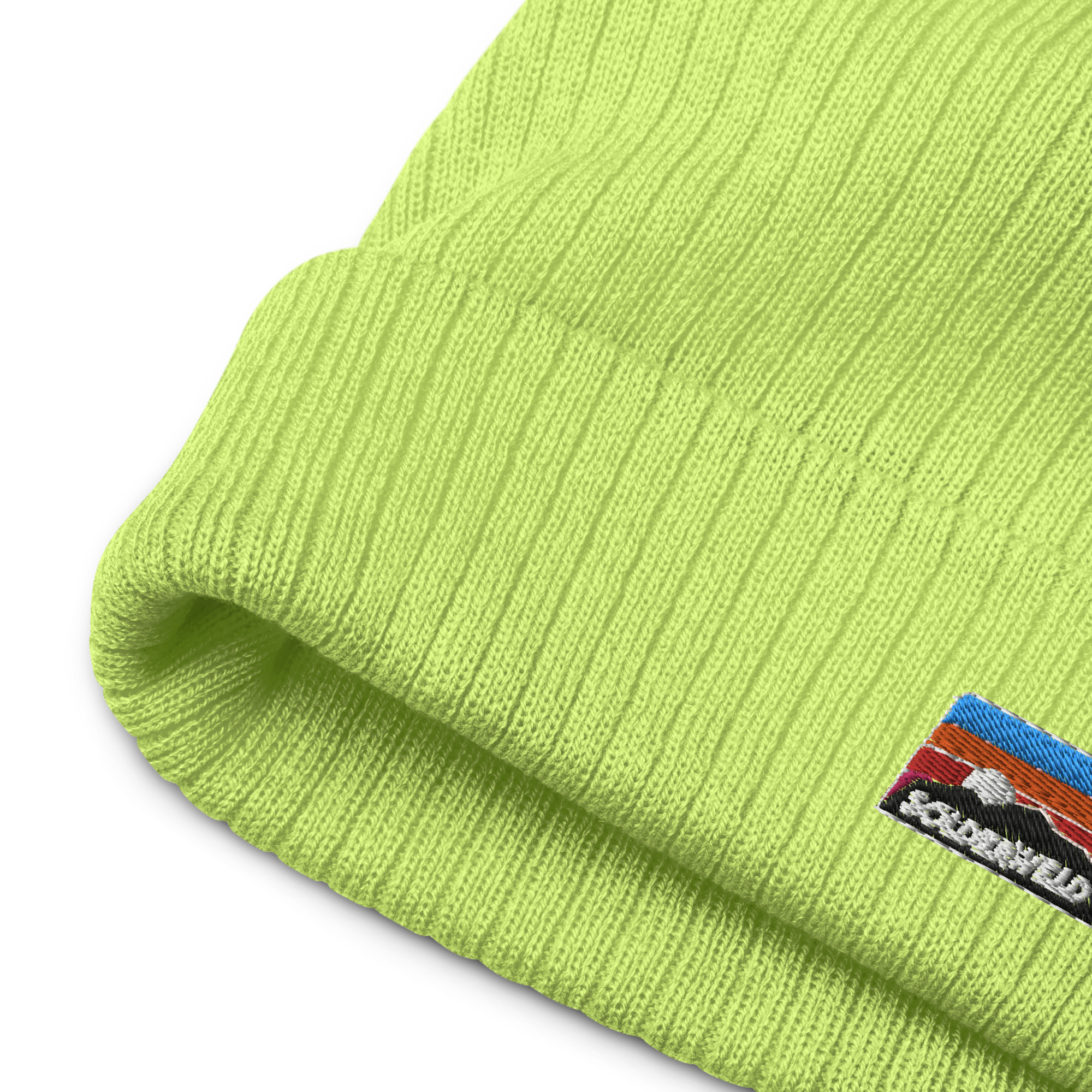 Mountain Views Ribbed knit beanie