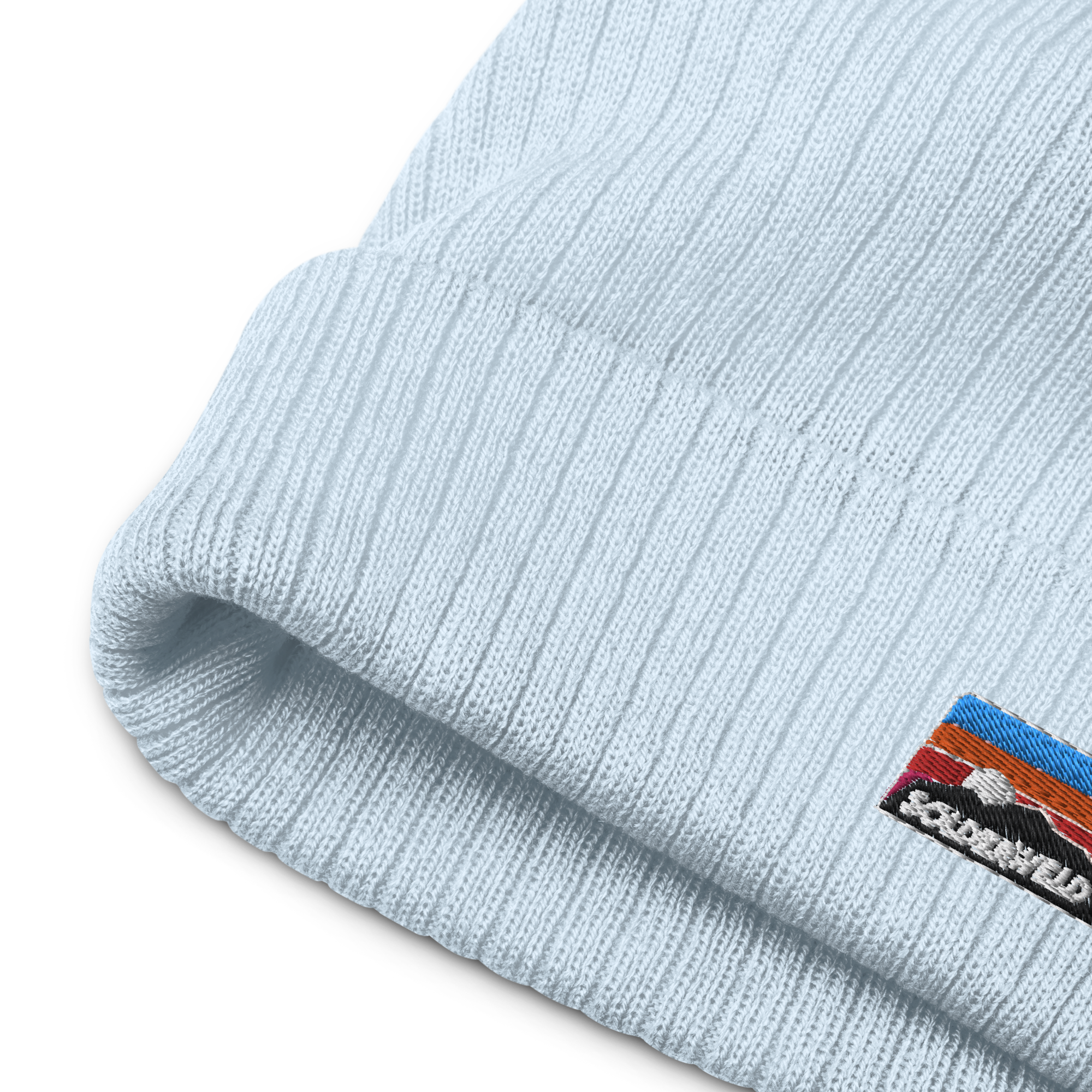 Mountain Views Ribbed knit beanie