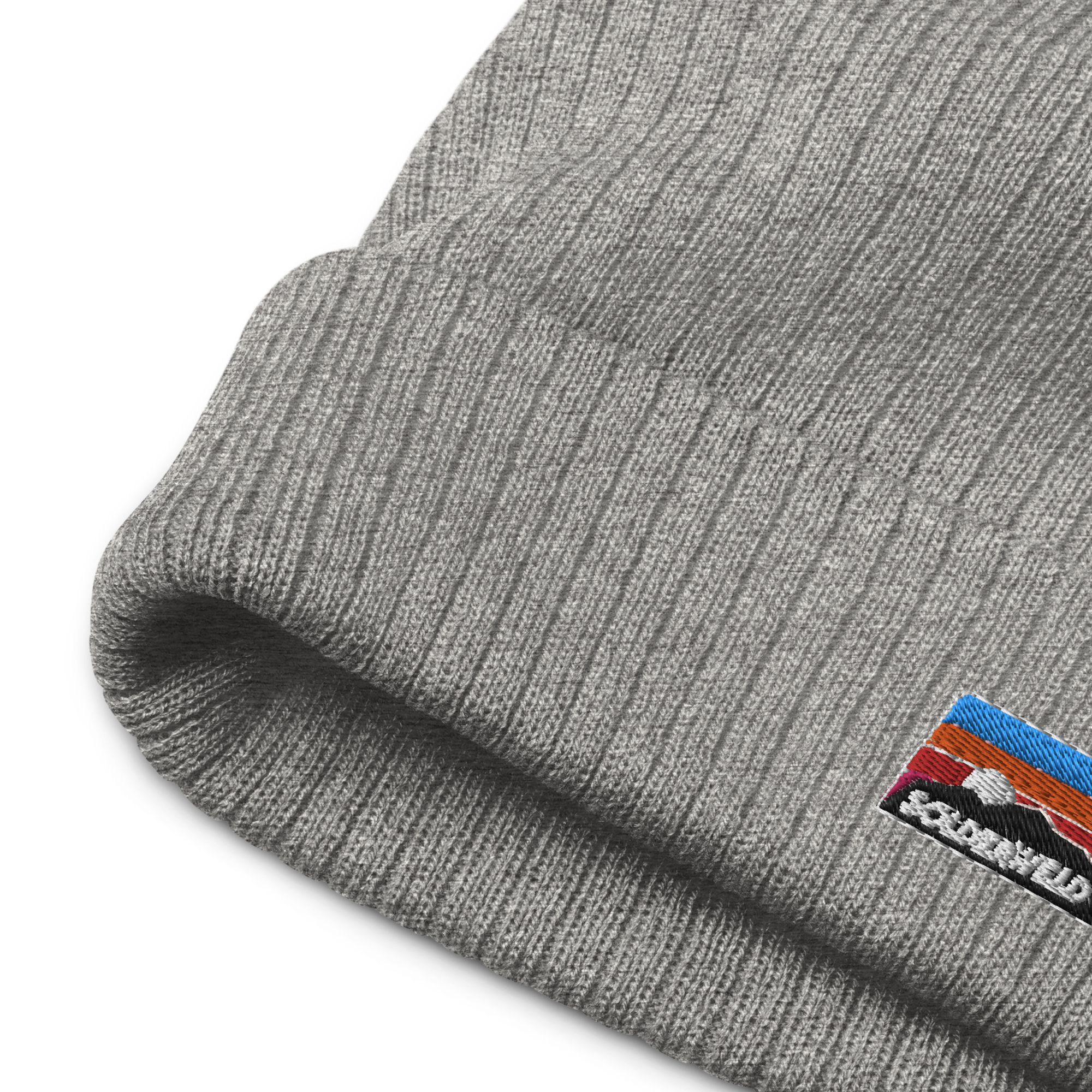 Mountain Views Ribbed knit beanie