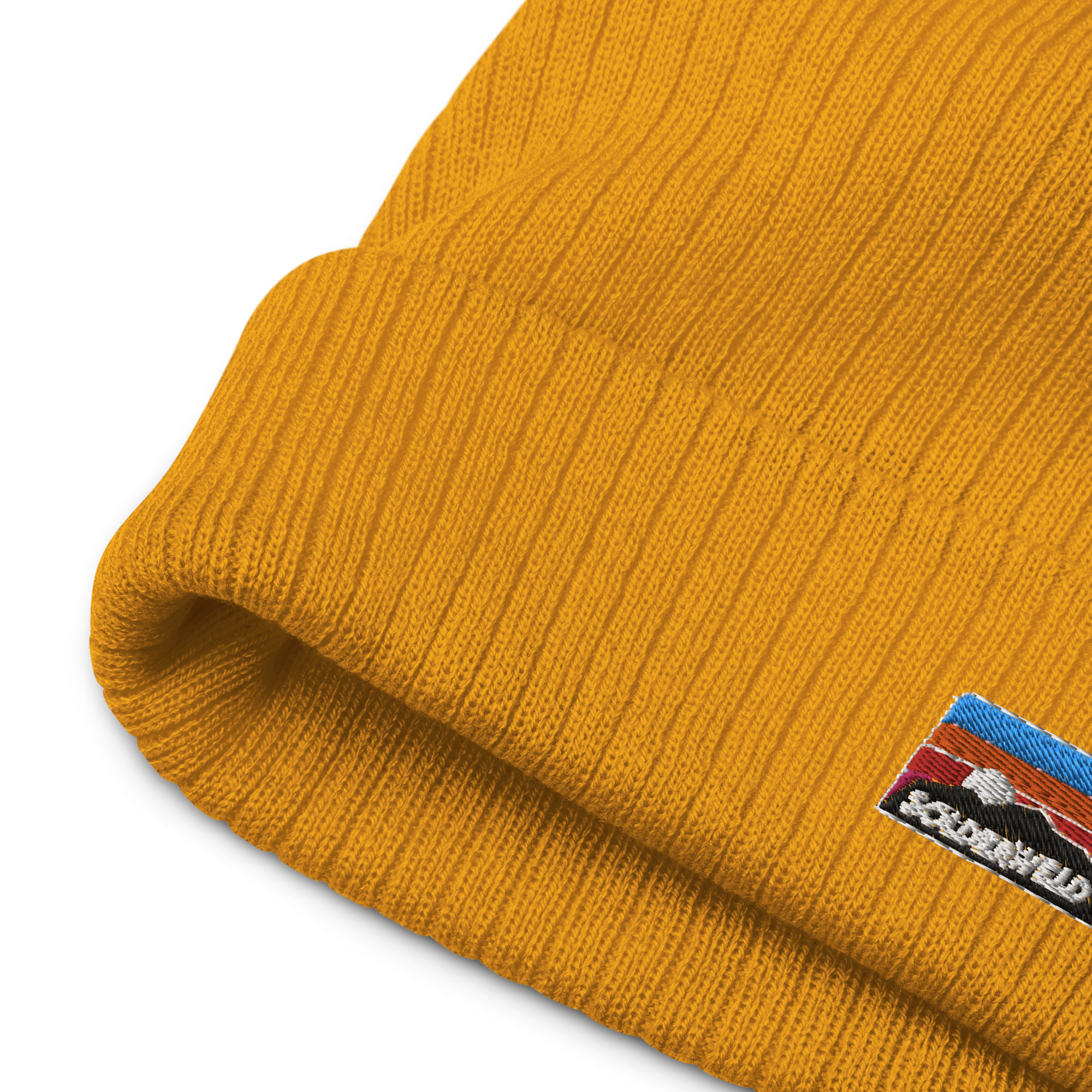 Mountain Views Ribbed knit beanie