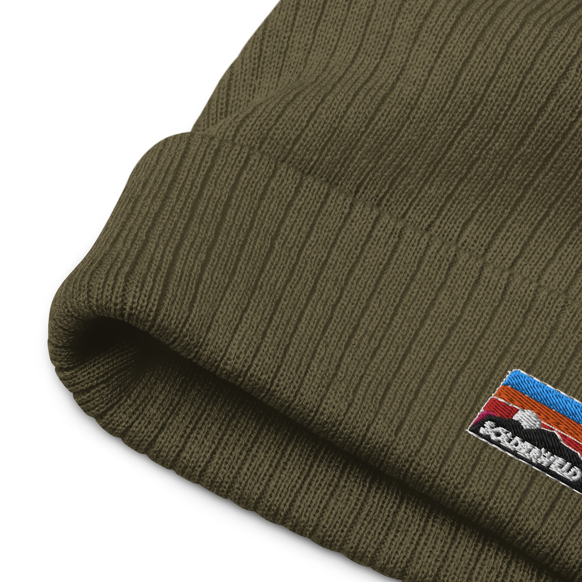 Mountain Views Ribbed knit beanie