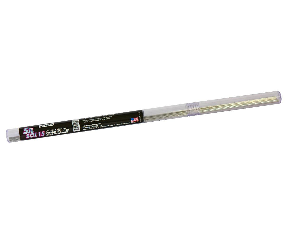 Sil-Sol 15% Silver-Phos brazing Rods ( Round )